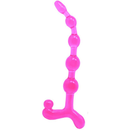 DANCE - BENDY TWIST ANAL BEADS PINK