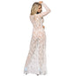 SUBBLIME DRESSES - WHITE LONG-SLEEVED DRESS L/XL