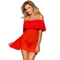 SUBBLIME DRESSES - SHORT DRESS + RED THONG L/XL
