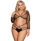 SUBBLIME - PLUS SIZE STRAP TOP AND PANTIES SET