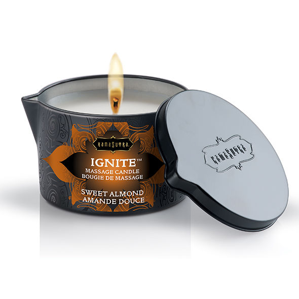 KAMASUTRA - MEDITERRANEAN ALMOND MASSAGE CANDLE 170G