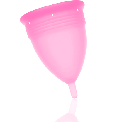 STERCUP - PINK SILICONE FDA MENSTRUAL CUP - SIZE S