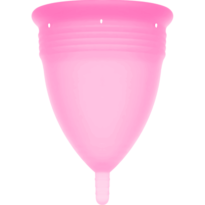 STERCUP - PINK SILICONE FDA MENSTRUAL CUP - SIZE S