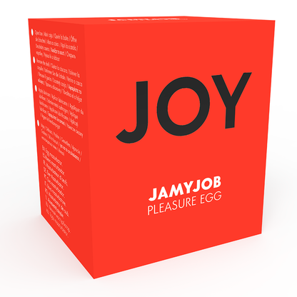 JAMYJOB - DISCREET MASTURBATOR EGG RED JOY VERSION