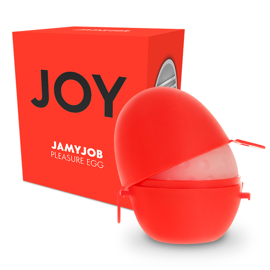 JAMYJOB - DISCREET MASTURBATOR EGG RED JOY VERSION