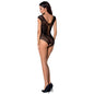 PASSION - WOMAN BS064 BLACK BODYSTOCKING ONE SIZE