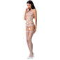 PASSION - WOMAN BS067 BODYSTOCKING ROJO TALLA UNICA