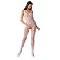 PASSION - WOMAN BS069 WHITE BODYSTOCKING ONE SIZE