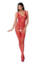 PASSION - WOMAN BS069 WHITE BODYSTOCKING ONE SIZE