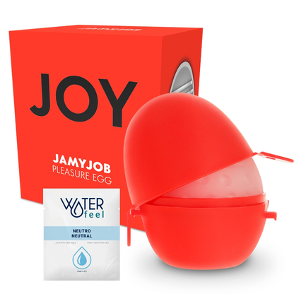 JAMYJOB - DISCREET MASTURBATOR EGG RED JOY VERSION