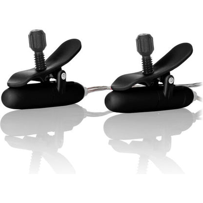 CALEXOTICS - BLACK VIBRATING CLAMPS