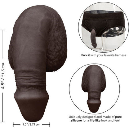 CALEXOTICS - PACKING PENIS SILICONE PENIS 12.75CM BLACK