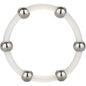 CALEXOTICS - SILICONE RING WITH STEEL BEADS SIZE XL