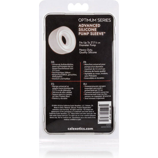 CALEXOTICS - REPLACEMENT SLEEVE FOR CLEAR SILICONE DEVELOPER