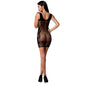 PASSION - WOMAN BS073 BODYSTOCKING ONE SIZE RED