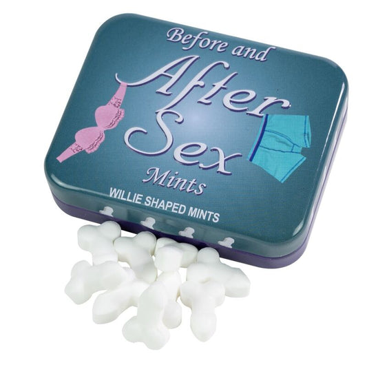 SPENCER &amp; FLEETWOOD - PENIS-SHAPED MINT CANDY FOR BEFORE AND AFTER SEX
