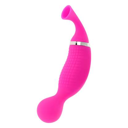 MORESSA - KIRK DUO SUCTION + MULTI-FUNCTION MASSAGER PREMIUM SILICONE RECHARGEABLE
