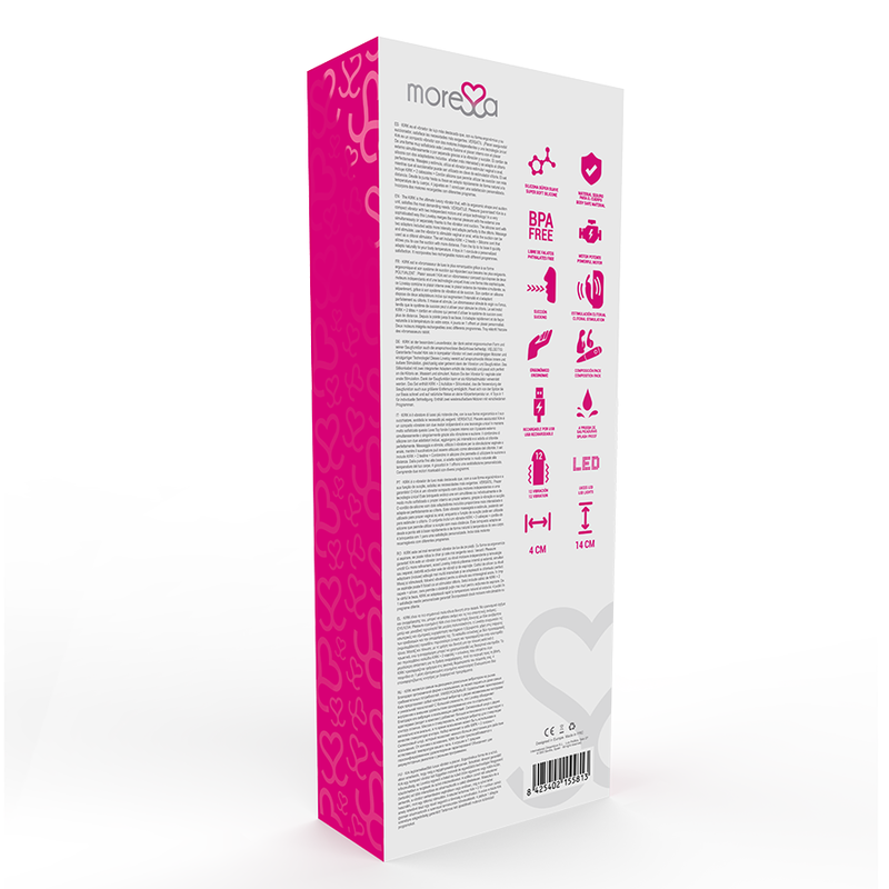 MORESSA - KIRK DUO SUCTION + MULTI-FUNCTION MASSAGER PREMIUM SILICONE RECHARGEABLE