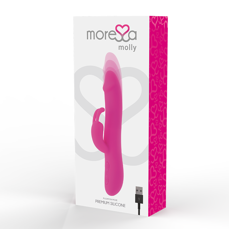 MORESSA - MOLLY UP&amp;DOWN IMPELLER AND POWERFUL VIBRATION PREMIUM SILICONE RECHARGEABLE