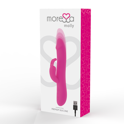 MORESSA - MOLLY UP&amp;DOWN IMPELLER AND POWERFUL VIBRATION PREMIUM SILICONE RECHARGEABLE