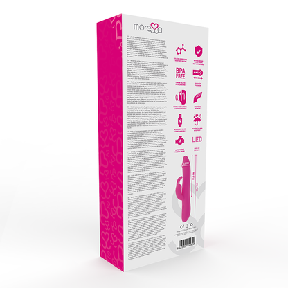 MORESSA - MOLLY UP&amp;DOWN IMPELLER AND POWERFUL VIBRATION PREMIUM SILICONE RECHARGEABLE