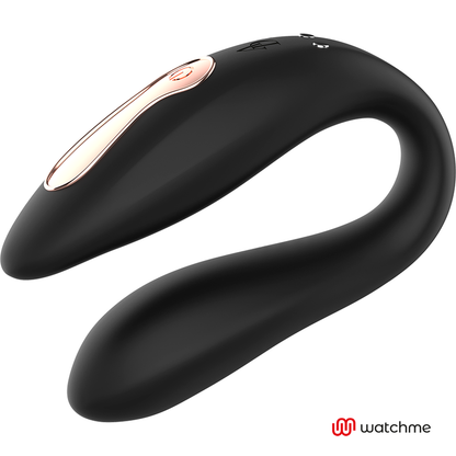 ANNE'S DESIRE - DUAL PLEASURE WATCHME TECHNOLOGY BLACK