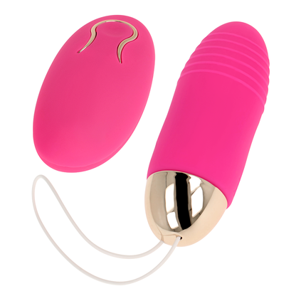 OHMAMA - 10 MODES PINK REMOTE CONTROL EGG