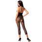 PASSION - WOMAN BS081 BLACK BODYSTOCKING ONE SIZE