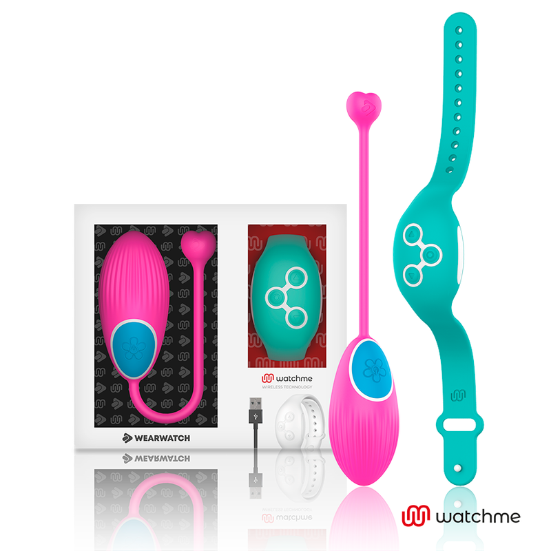WEARWATCH - WATCHME TECHNOLOGY REMOTE CONTROL EGG FUCHSIA / AQUAMARINE