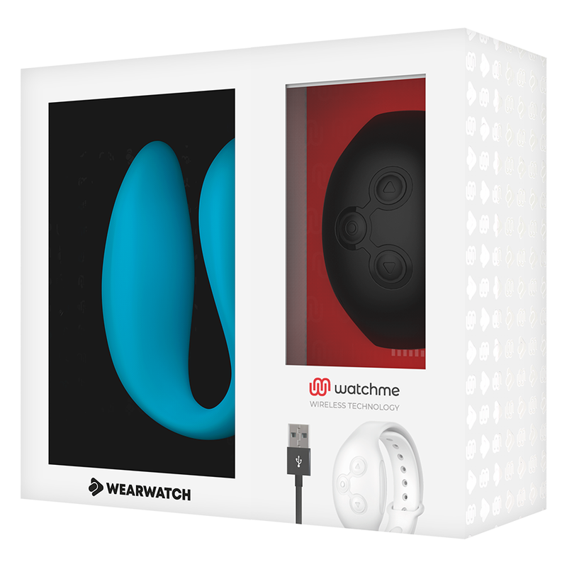WEARWATCH - DUAL TECHNOLOGY WATCHME VIBRATOR INDIGO / JET