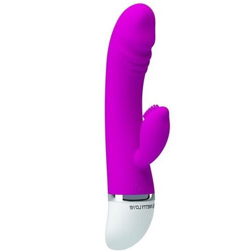 PRETTY LOVE FLIRTATION - VIBRADOR CON RABBIT DAVID