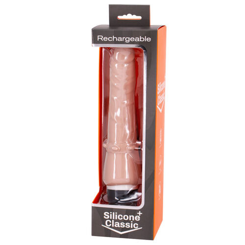 SEVENCREATIONS VIBRADOR RECARGABLE NATURAL 7V 20CM