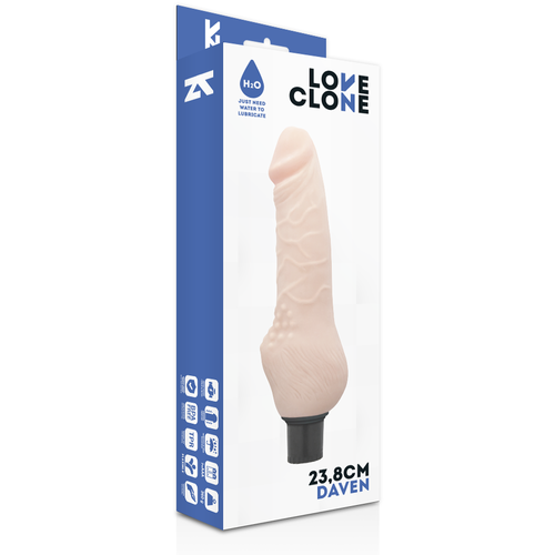 LOVECLONE - DAVEN SELF LUBRICATION REALISTICO 23.8 CM