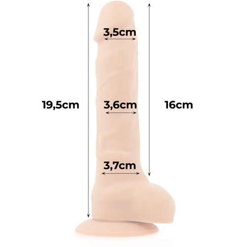 COCK MILLER - ARNES + SILICONA DENSITY ARTICULABLE COCKSIL 19,5 CM