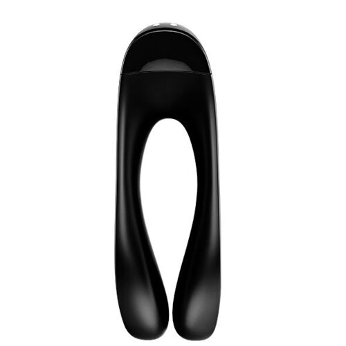 SATISFYER - CANDY CANE VIBRADOR DEDO NEGRO