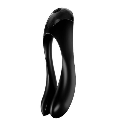 SATISFYER - CANDY CANE VIBRADOR DEDO NEGRO