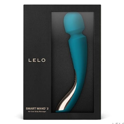 LELO - MASAJEADOR SMART MEDIUM WAND 2 VERDE AGUA