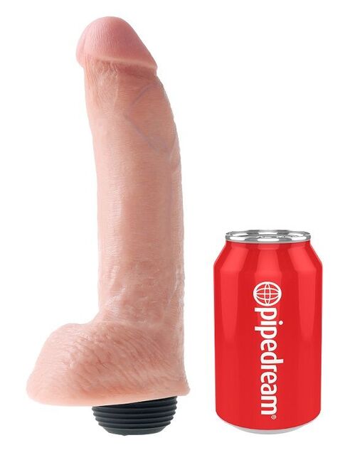 KING COCK PENE REALISTICO EYACULADOR NATURAL 22.86CM