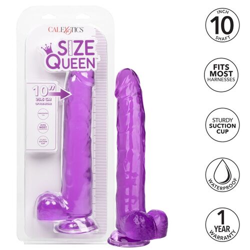 CALEX SIZE QUEEN DILDO - LILA 25.5 CM