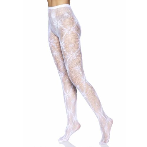 LEG AVENUE - MEDIAS COPOS DE NIEVE TALLA UNICA