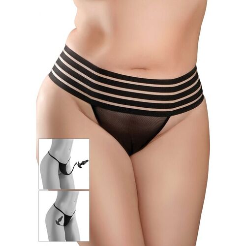 HOOK UP PANTIES - CROTCHLESS LOVE GARTER XL-2XL