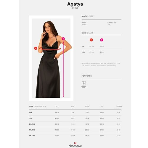 OBSESSIVE - AGATYA DRESS S/M