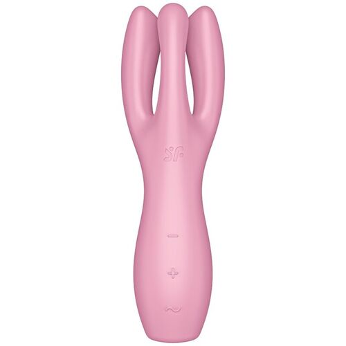 SATISFYER THREESOME 3 VIBRADOR - ROSA