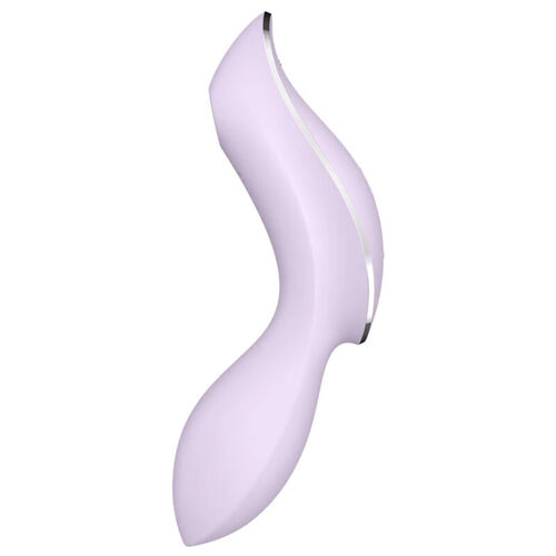 SATISFYER - CURVY TRINITY 2 ESTIMULADOR Y VIBRADOR MORADO