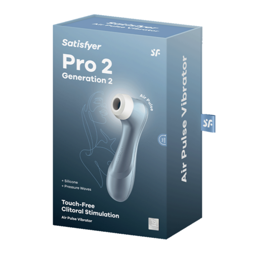 SATISFYER PRO 2 ESTIMULADOR - AZUL