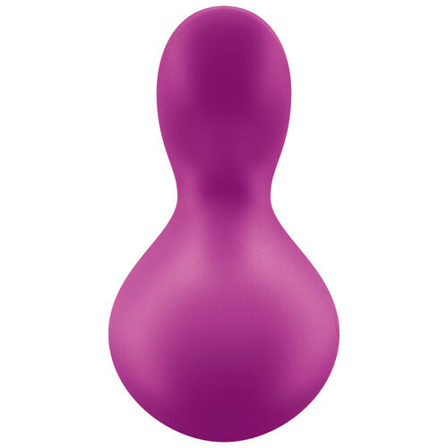 SATISFYER - VIVA LA VULVA 3 VIBRADOR LAY-ON VIOLETA