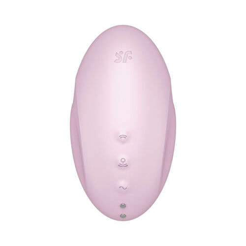 SATISFYER - VULVA LOVER 3 ESTIMULADOR Y VIBRADOR ROSA