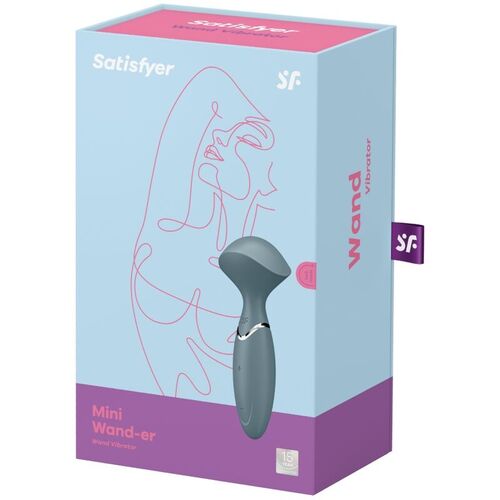 SATISFYER - MINI WOND-ER GRIS