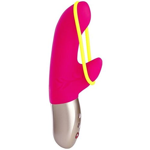 FUN FACTORY - AMORINO MINI VIBRADOR ROSA & AMARILLO NEON