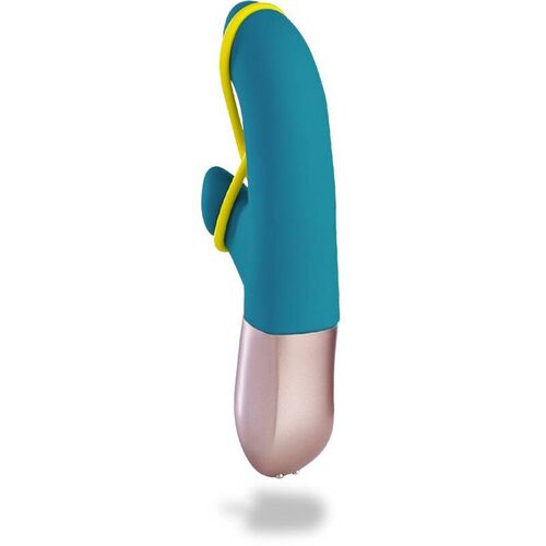 FUN FACTORY - AMORINO MINI VIBRADOR PETROL & AMARILLO NEON